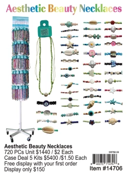 Aesthetic Beauty Necklaces 720 Pcs